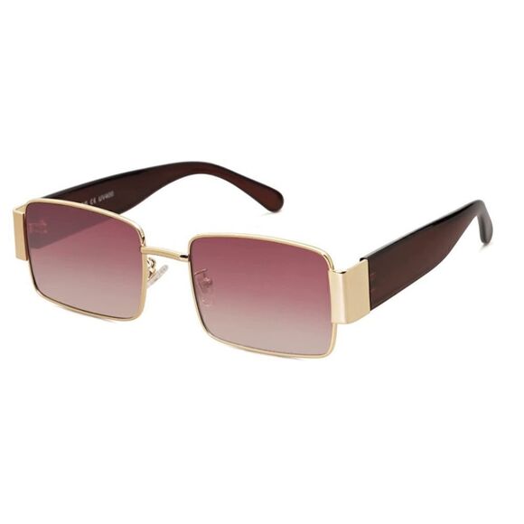 Retro Vintage Rectangular Sunglasses